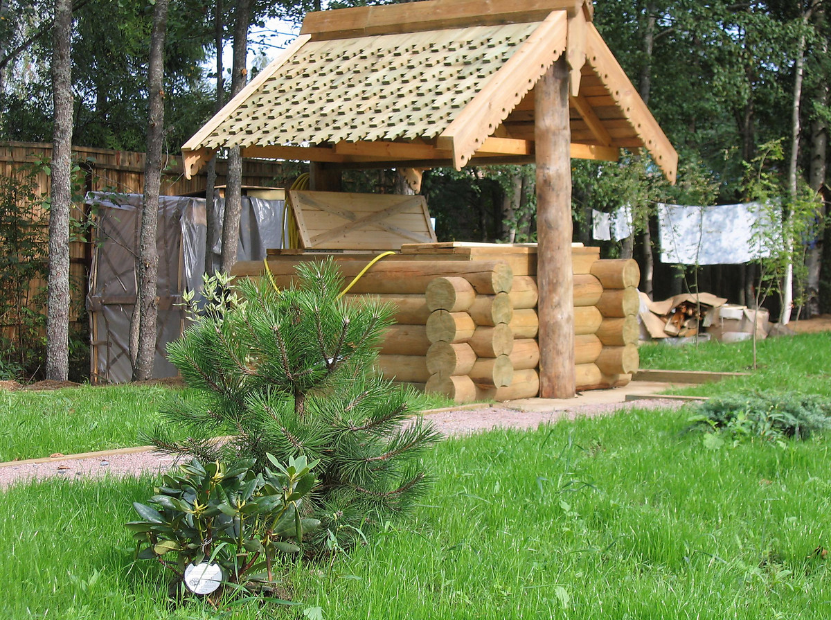 Как сделать деревянный колодец - AtmWood 43 Как сделать деревянный колодец - AtmWood 13