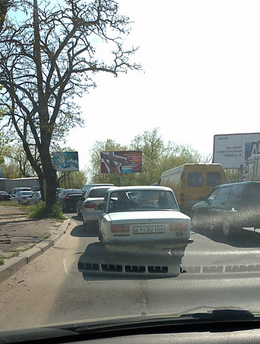 В Николаеве из-за ремонта на Варваровском мосту образовалась масштабная пробка – очевидцы опубликовали фото с высоты полета - Copyright https://news.pn