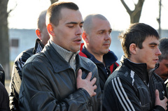 В Николаеве 50 военнообязанных в рамках четвертой волны мобилизации отправились служить в ВДВ - Copyright https://news.pn