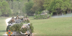 На учениях «Combined Resolve X» в Германии украинские военные тренировались отражать атаки условного противника.