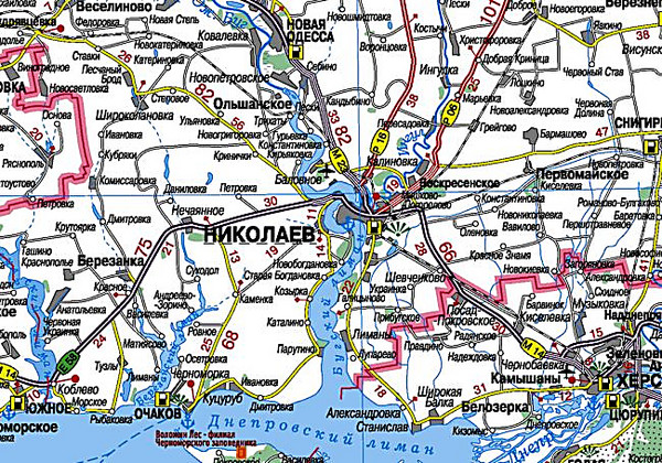 Богдановка на карте украины показать. Херсонская и Запорожская область на карте.