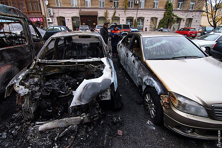 Поджог авто в липецке