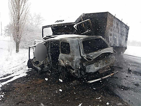 Водитель на своем камазе