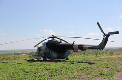 Военный вертолет потерпел крушение в Васильковском районе Киевской области во вторник, 24 марта.