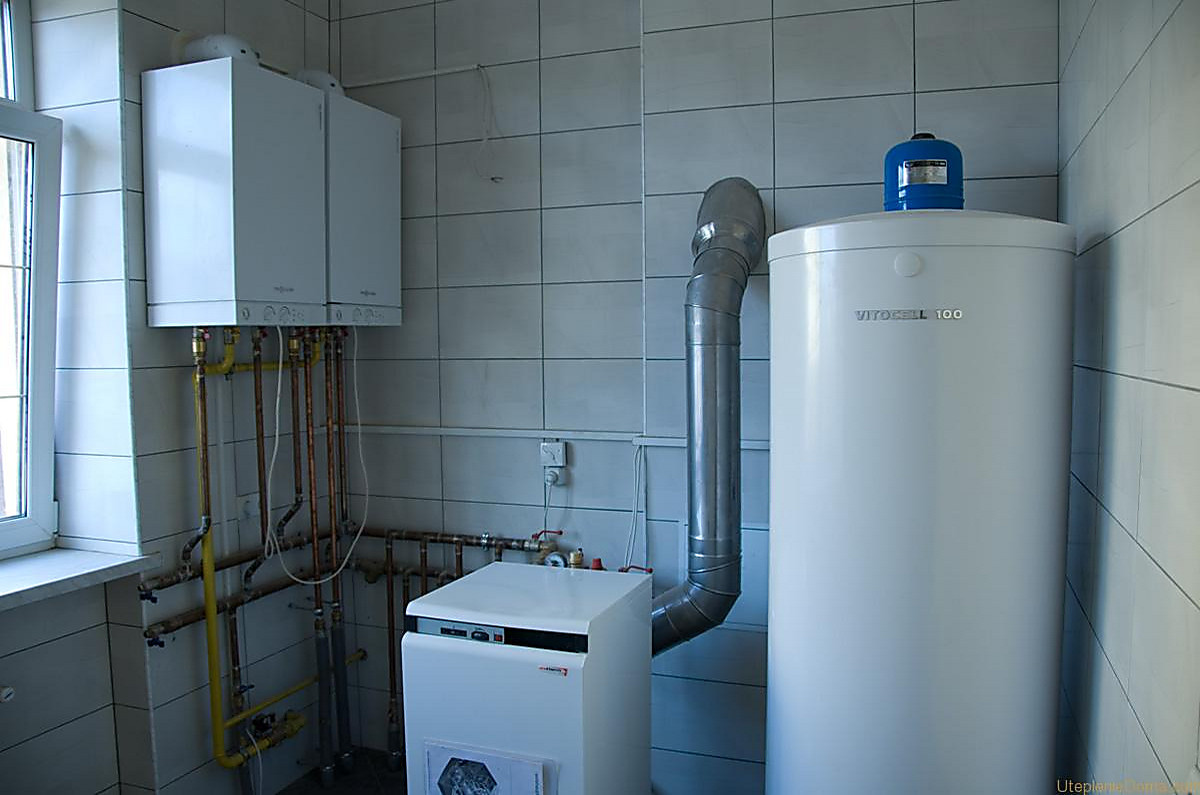 сколько стоит перенести газовый котел в частном доме