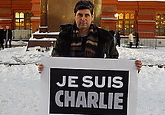 Тверский районный суд Москвы постановил на 38 суток арестовать активиста Марка Гальперина, задержанного во время одиночного пикета в поддержку сатирического журнала Charlie Hebdo на Манежной площади.