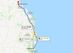 Четверо детей из австралийского города Рокгемптон уехали за 900 километров от дома в соседний штат на внедорожнике родителей.