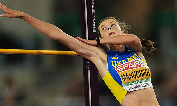 Магучих второй раз подряд выиграла золото чемпионата Европы по прыжкам ...