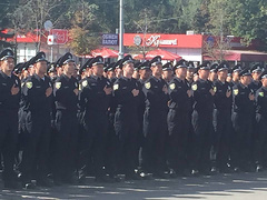 В Харькове, сегодня, 26 сентября, 800 патрульных полицейских приняли присягу на верность Украине.