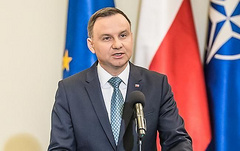 Президент Польши Анджей Дуда заявил, что Россия демонстрирует силу нарушая воздушное пространство других стран.