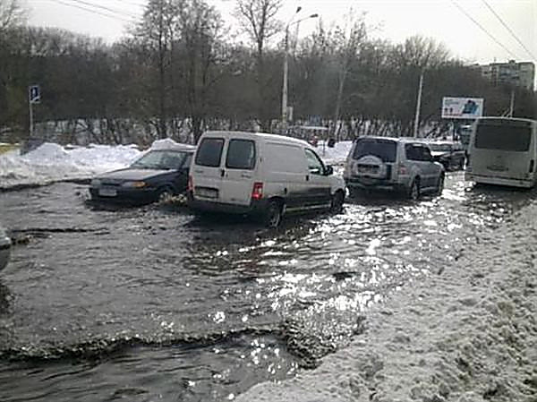 Киев уйдет под воду