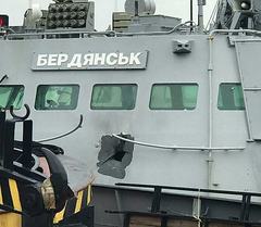 В ходе акта агрессии в Керченском проливе в конце ноября российские пограничники обстреляли украинские суда из крупнокалиберной пушки, израсходовав около 1200 снарядов.