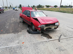 В Новоодесском районе Николаевщины 15 августа возле села Константиновка столкнулись три автомобиля.