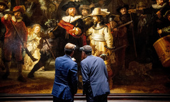 Специалисты художественного музея Рейксмюсеум в Амстердаме начинают реставрацию картины «Ночной дозор» Рембрандта, написанной в XVII веке.