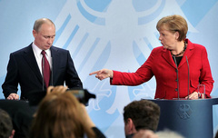 Немецкий канцлер Ангела Меркель и президент США Барак Обама по-разному видят ситуацию с политикой в отношении c российским лидером Владимиром Путиным.