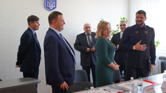 В пятницу, 10 февраля, глава Государственной аудиторской службы Лидия Гаврилова представила нового начальника управления  в Николаевской области Дениса Яковлева.