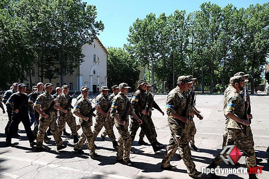 В Одессе 120 военнослужащих приняли присягу в новом подразделении ...
