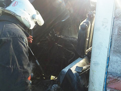 На территории Николаевской области 12 и 13 октября пожарные дважды выезжали тушить автомобили, которые загорелись во время движения.