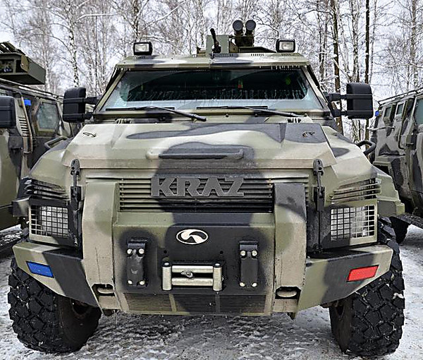 Transferred to fighters of VSU and National guard modern armored cars
