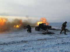 Украинские военные отбили атаку террористов на 29-й блокпост.