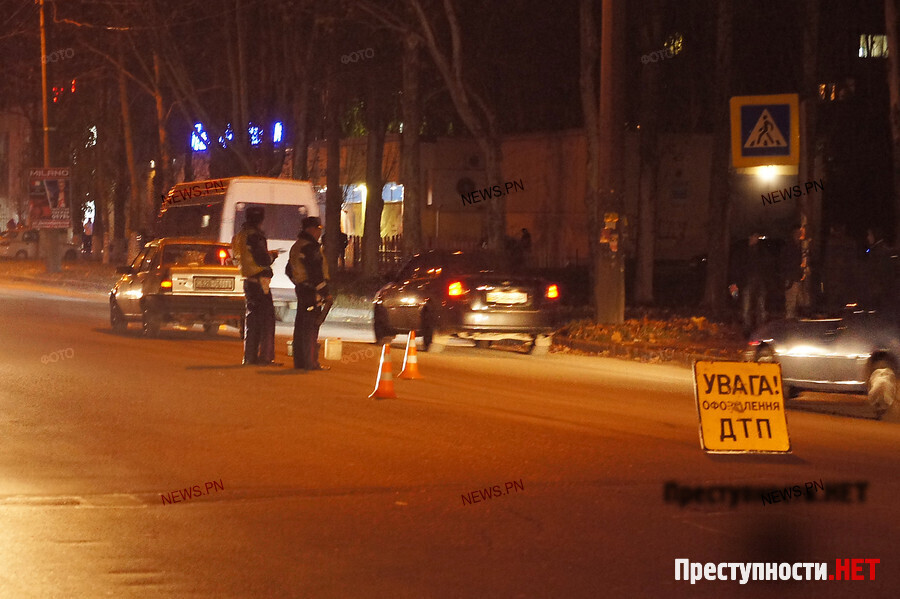 Пьяного пешехода сбил автомобиль