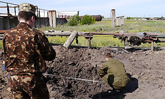 Украинская сторона Совместного центра по контролю и координации прекращения огня передала миссии ОБСЕ свидетельства использования боевиками запрещенных артиллерийских систем, в том числе в Авдеевке.