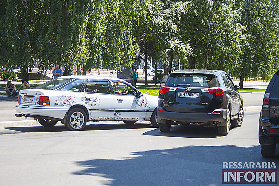 Столкнулись два автомобиля