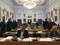 В четверг, 21 ноября, в Николаевском городском совете проходит заседание очередной 56-я сессии.