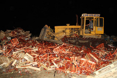 На Кубани на местном полигоне уничтожили 38 тонн клубники из Украины.