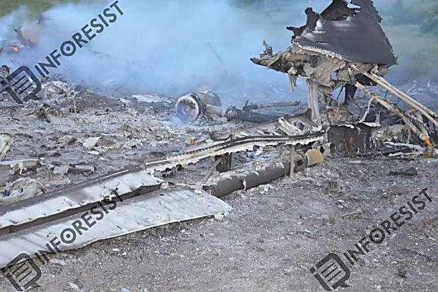 Из восьми стервятников хунты сбитых над Славянском удалось выжить троим